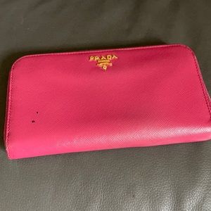 Prada long wallet